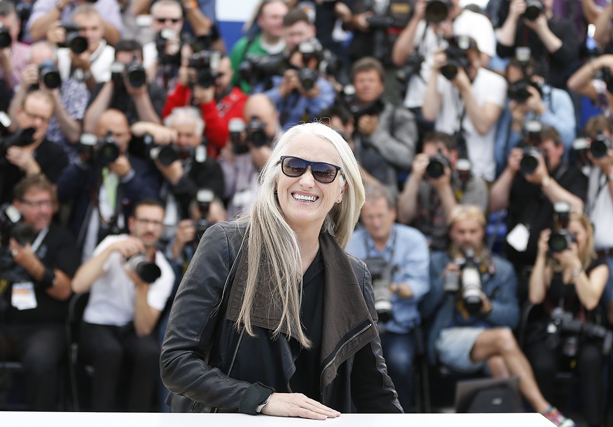 Джейн Кэмпион на 67-м ежегодном Каннском кинофестивале в Каннах, Франция, 14 мая 2014 года. Фото: Guillaume Horcajuelo / EPA-EFE