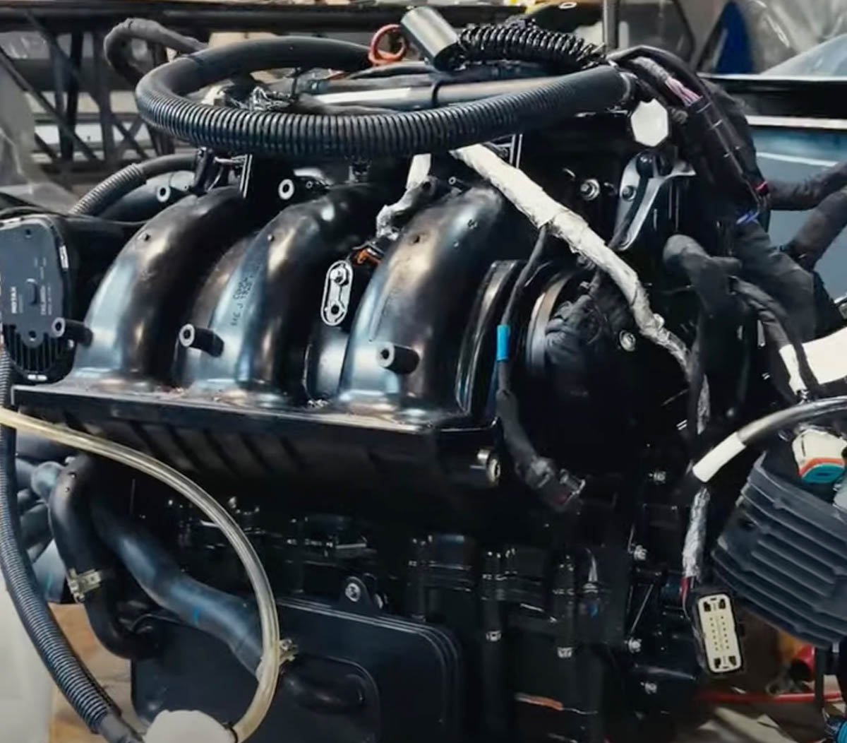 Двигатель компании Rotax. Скриншот видео Militarnyi Videonews / YouTube