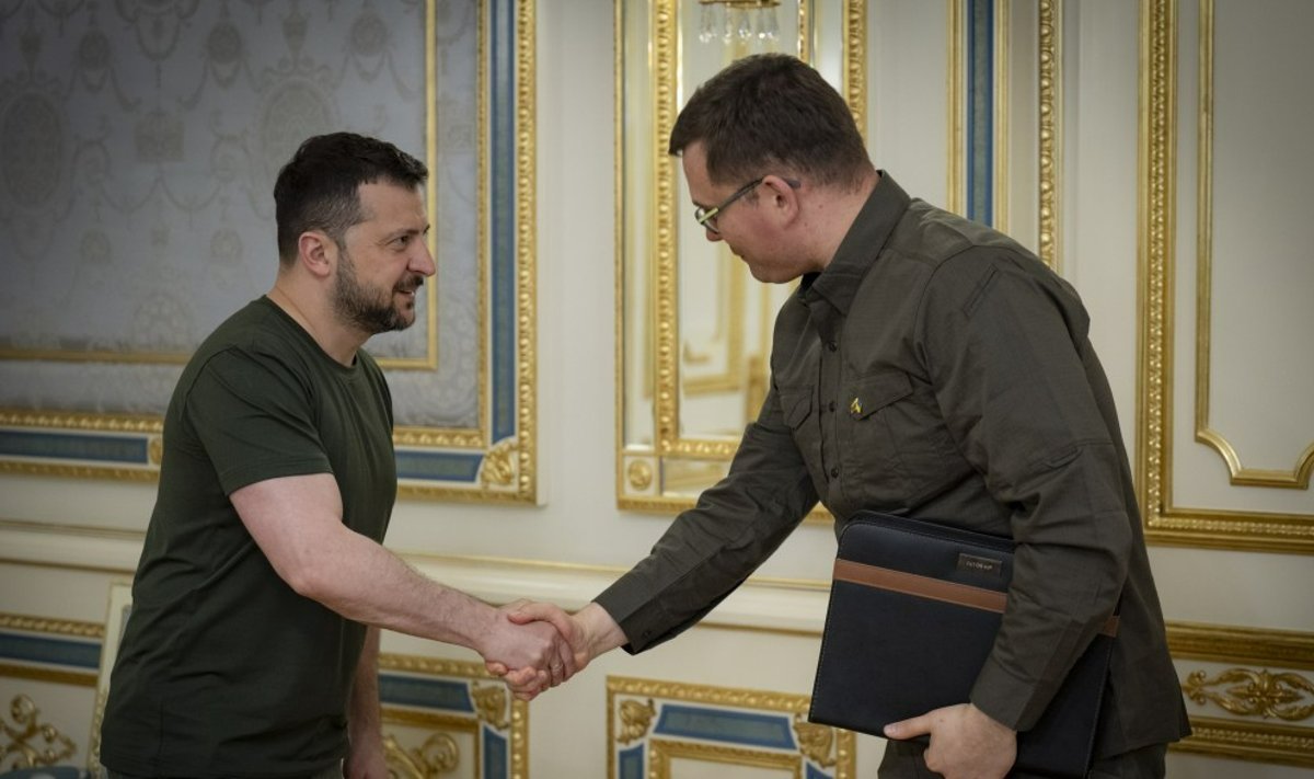 Владимир Зеленский и Лауринас Кащюнас. Фото: сайт президента Украины