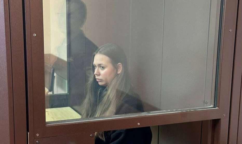 Varvara Volkov at her trial. Photo: Courts' Press Service