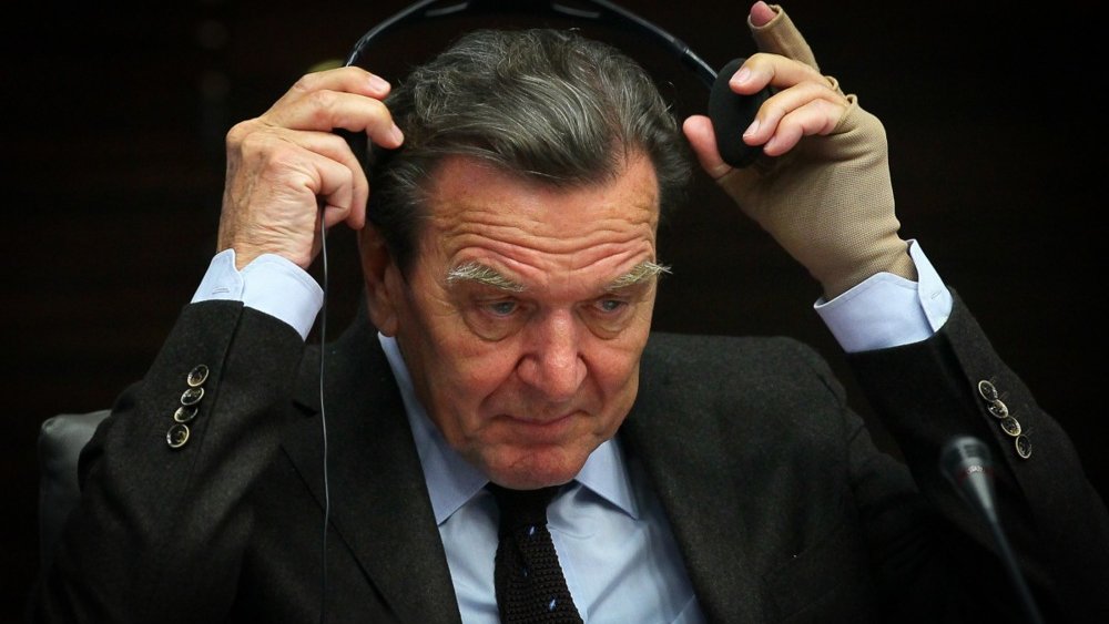 Gerhard Schröder is unrepentant
