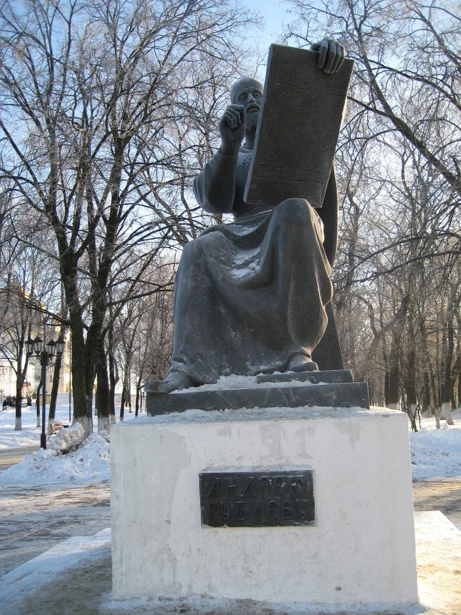 Памятник Андрею Рублёву во Владимире. Фото:  Wikimedia Commons