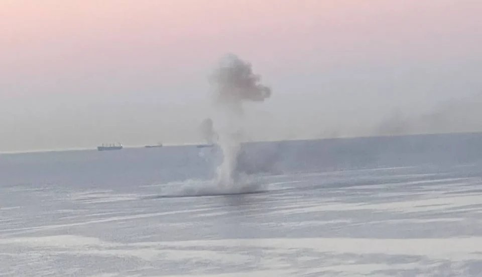 Photo: drones downed in Novorossiysk/social media