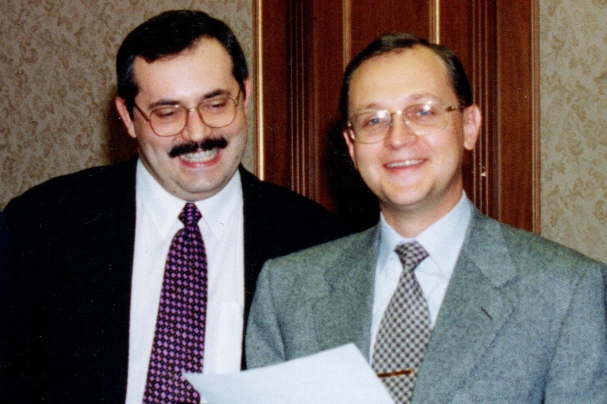 Борис Надеждин с Сергеем Кириенко. Фото: ВКонтакте