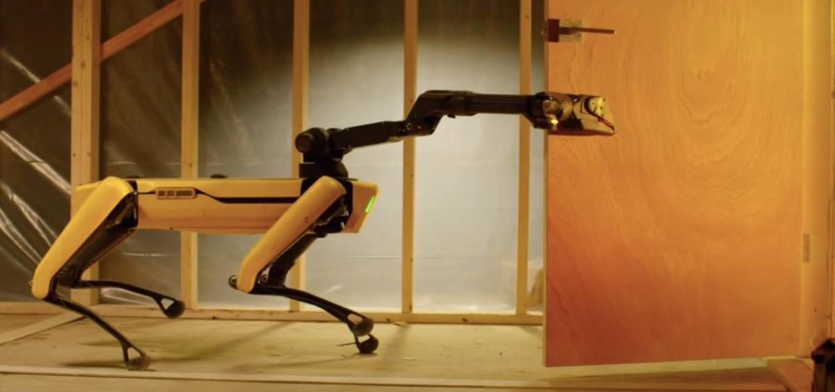 Робопес Spot. Скриншот: Robot Dynamics