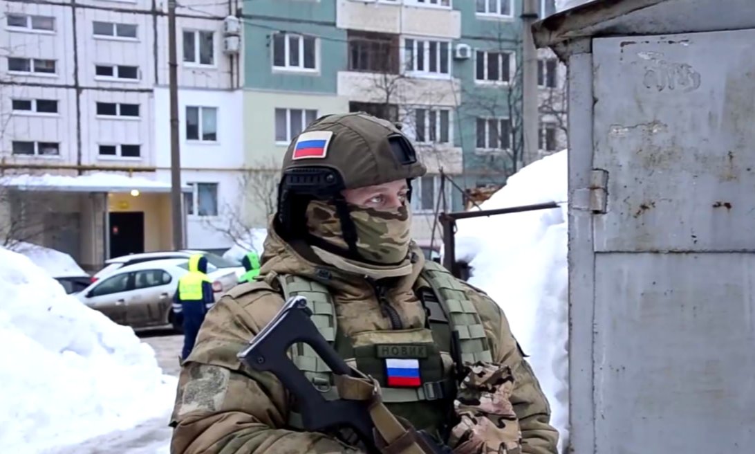 Photo: screenshot from an FSB video