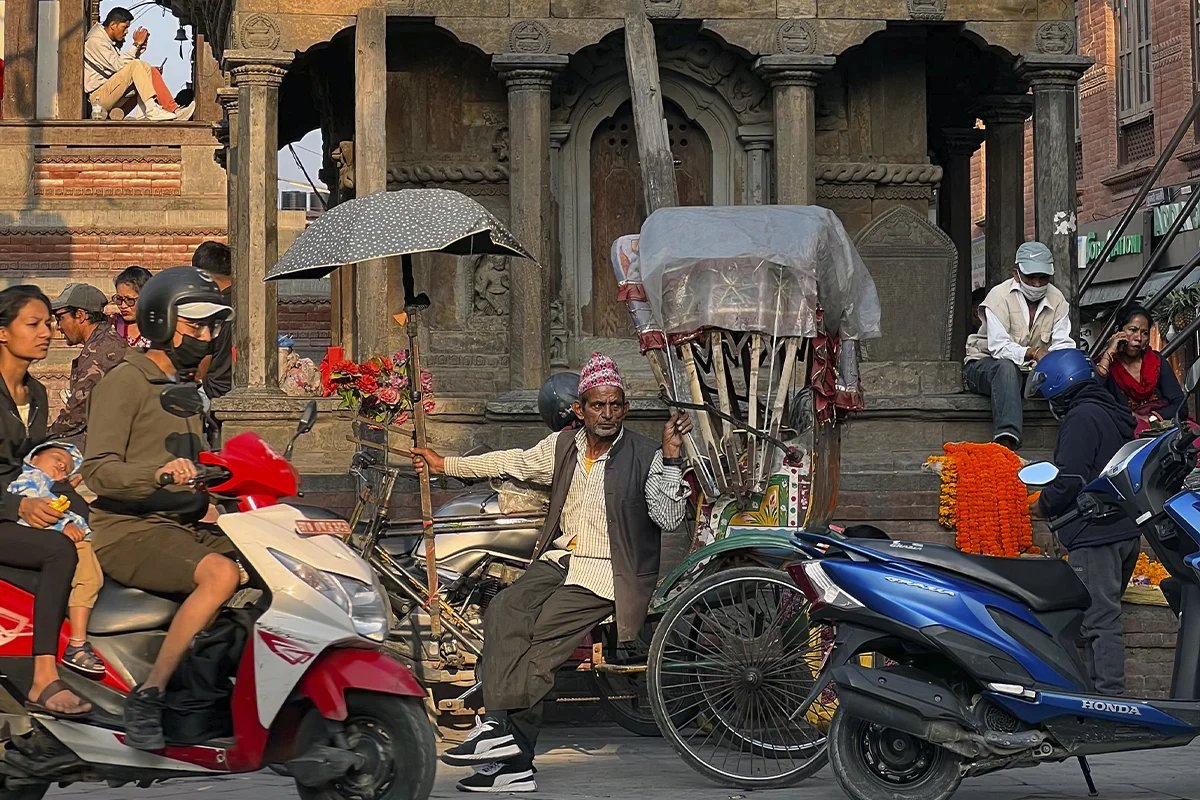 Kathmandu. Photo: Irina Kravtsova / Novaya Gazeta Europe