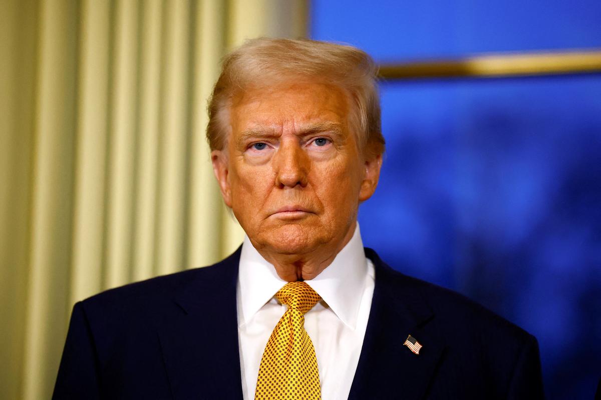 US president-elect Donald Trump in Paris, 7 December 2024. Photo: EPA-EFE / SARAH MEYSSONNIER