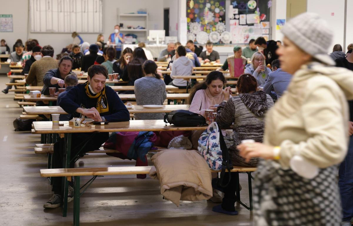 Центр размещения беженцев в Баден-Вюртемберге, Германия. Фото: Sean Gallup / Getty Images