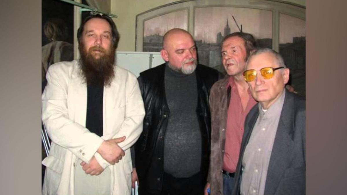 Слева направо: Александр Дугин, Гейдар Джемаль, Евгений Головин и Юрий Мамлеев. Фото:  Pinterest