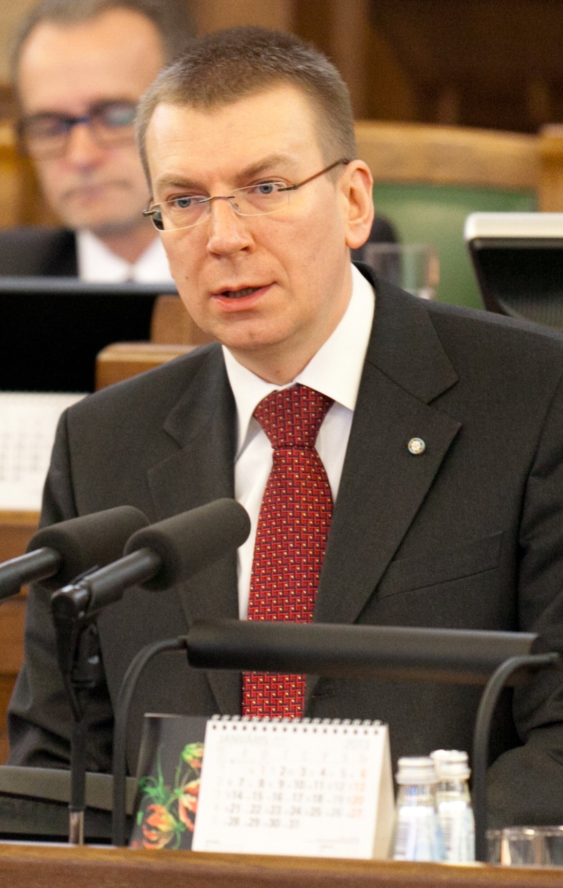 Эдгар Ринкевич. Фото:  Wikimedia Commons , Saeima. 24.janvāra Saeimas sēde, CC BY-SA 2.0,