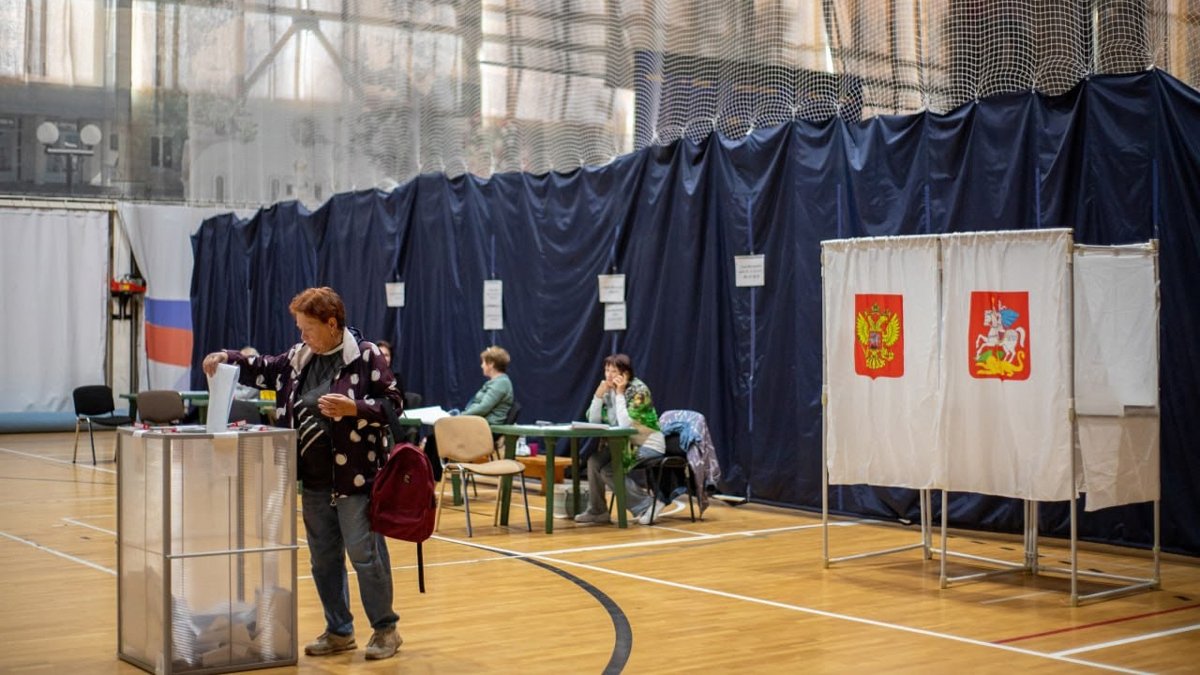 Избирательный участок во Фрязино, Московская область, 13 сентября 2025 года. Фото: Администрация г.о. Фрязино / VK