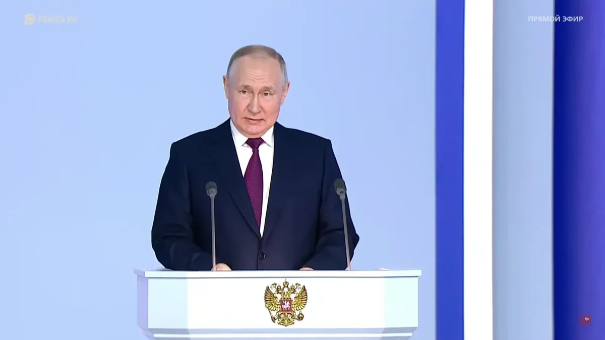Putin's first address to Parliament since start of war: updates