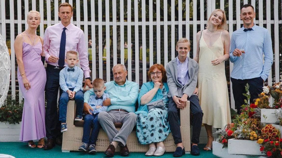 Alexey Navalny with his family. Photo: Navvalny on social media