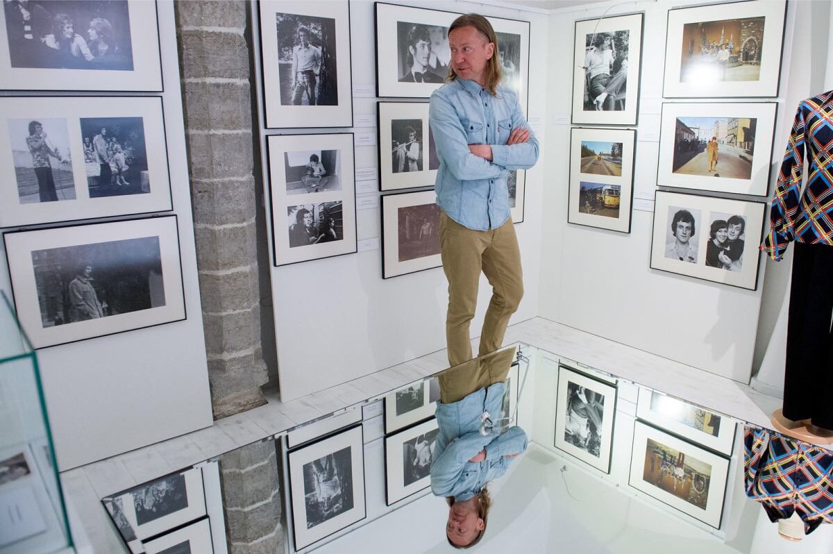 Рене Кирспуу в своей галерее в Таллинне. Фото: VK