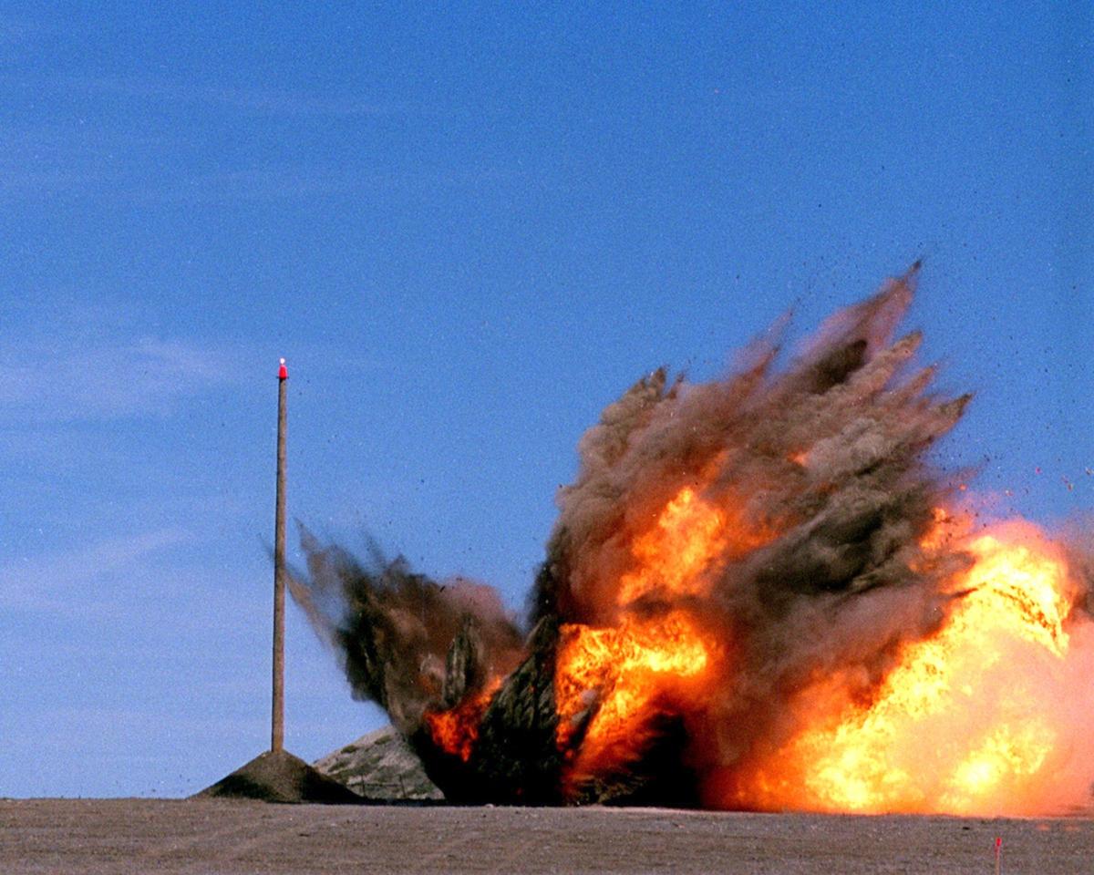 Тактический удар высокоточной крылатой ракетой «Томагавк». Фото: US Navy