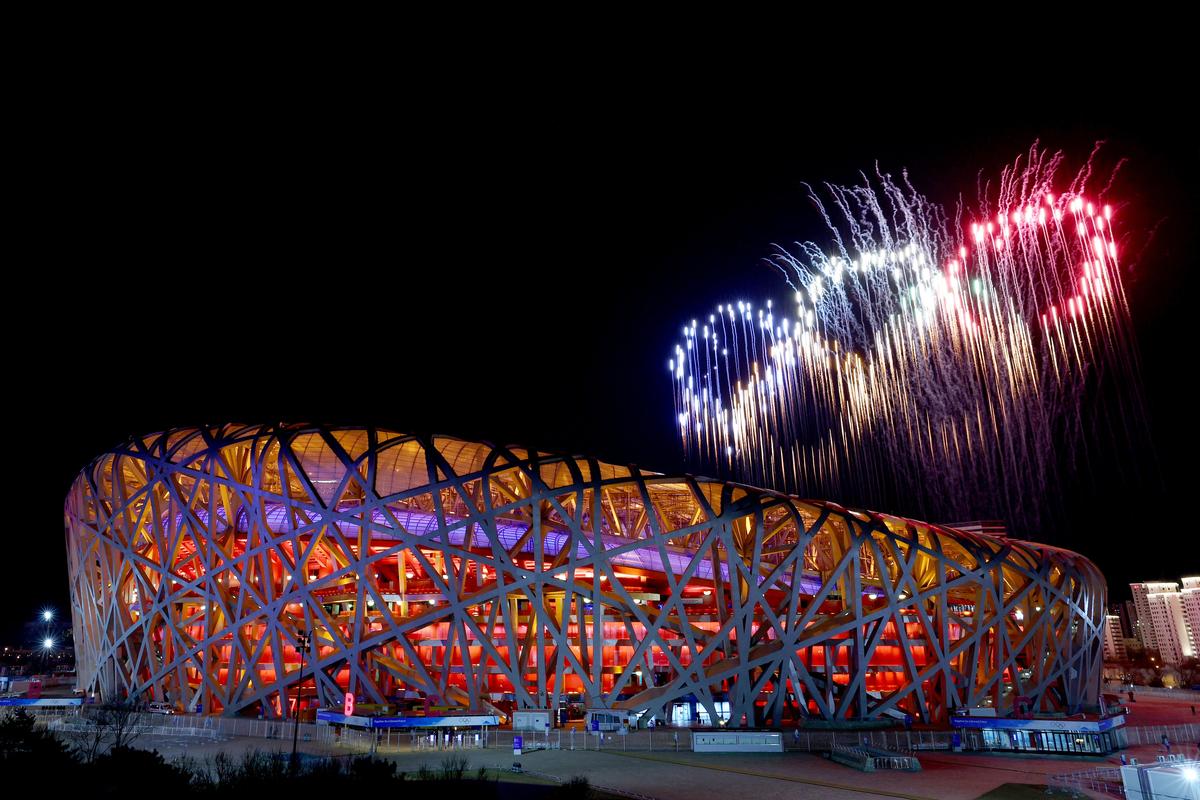 Церемония открытия Олимпийских игр в Пекине. Фото: Clive Rose/Getty Images