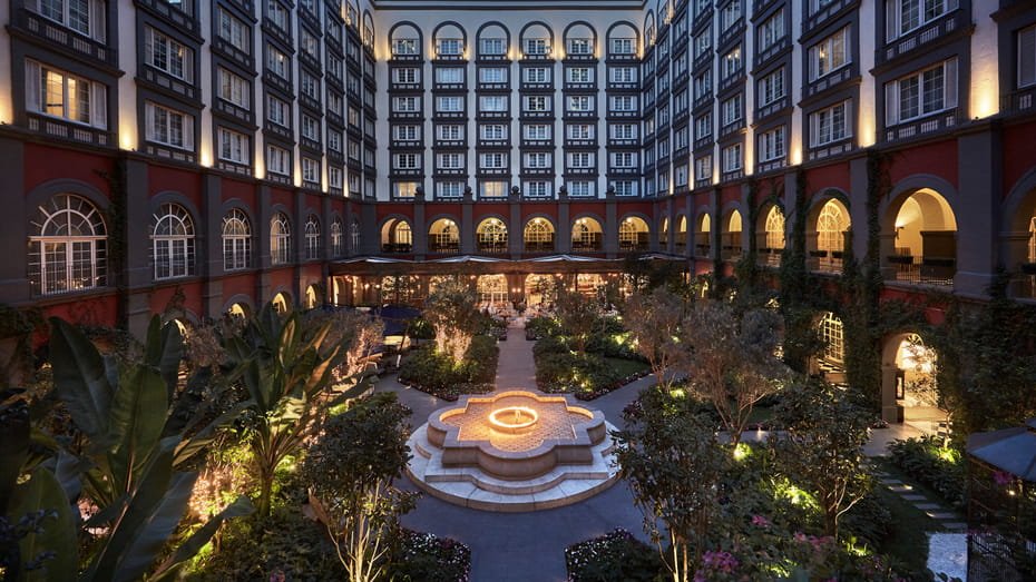 Four Seasons Hotel Mexico City. Photo from the hotel website