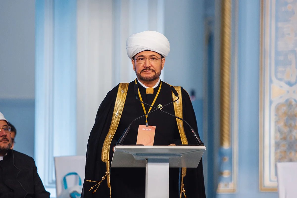 The chairman of Russia’s Spiritual Administration of Muslims, mufti Rawil Gaynetdin. Photo:  dumrf.ru