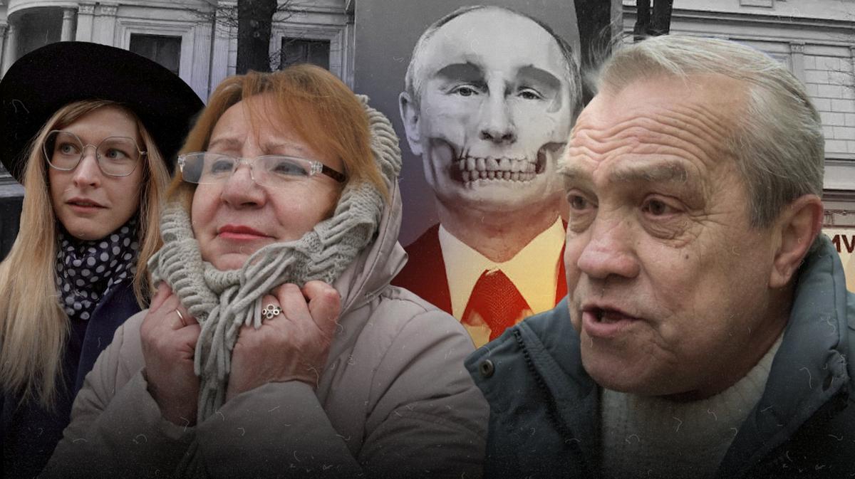 Россияне рассказали, почему голосуют против или за Путина