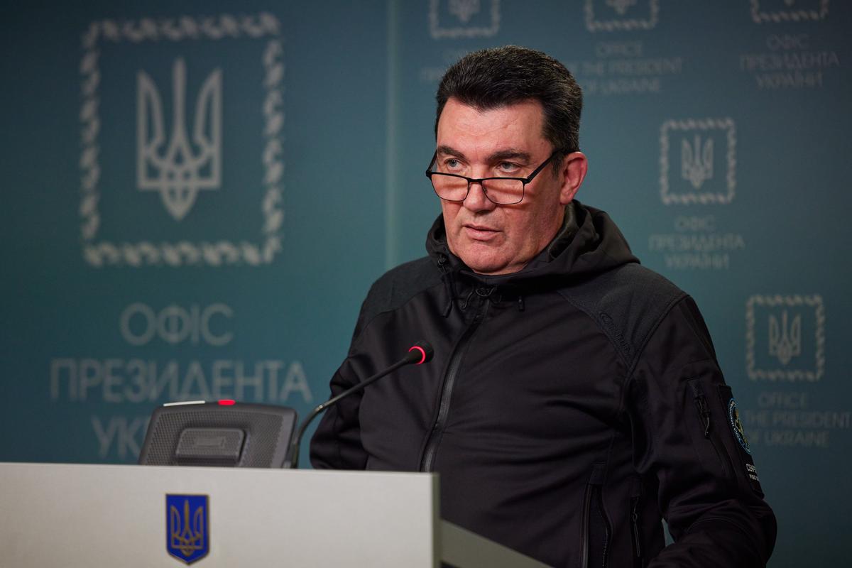 Алексей Данилов, глава СНБО Украины. Фото: Офис Президента Украины