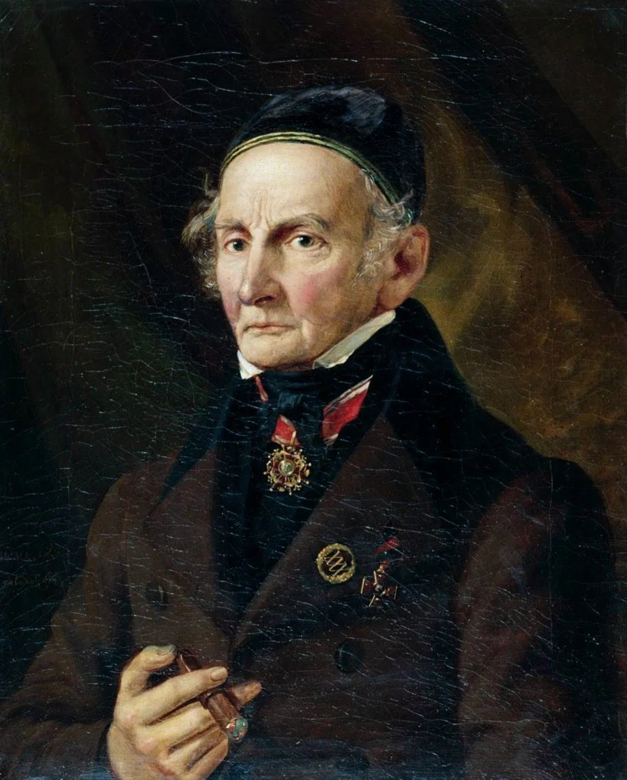 Portrait of Xavier de Maistre by P.E. Zabolotsky, 1840 Source: Wikimedia