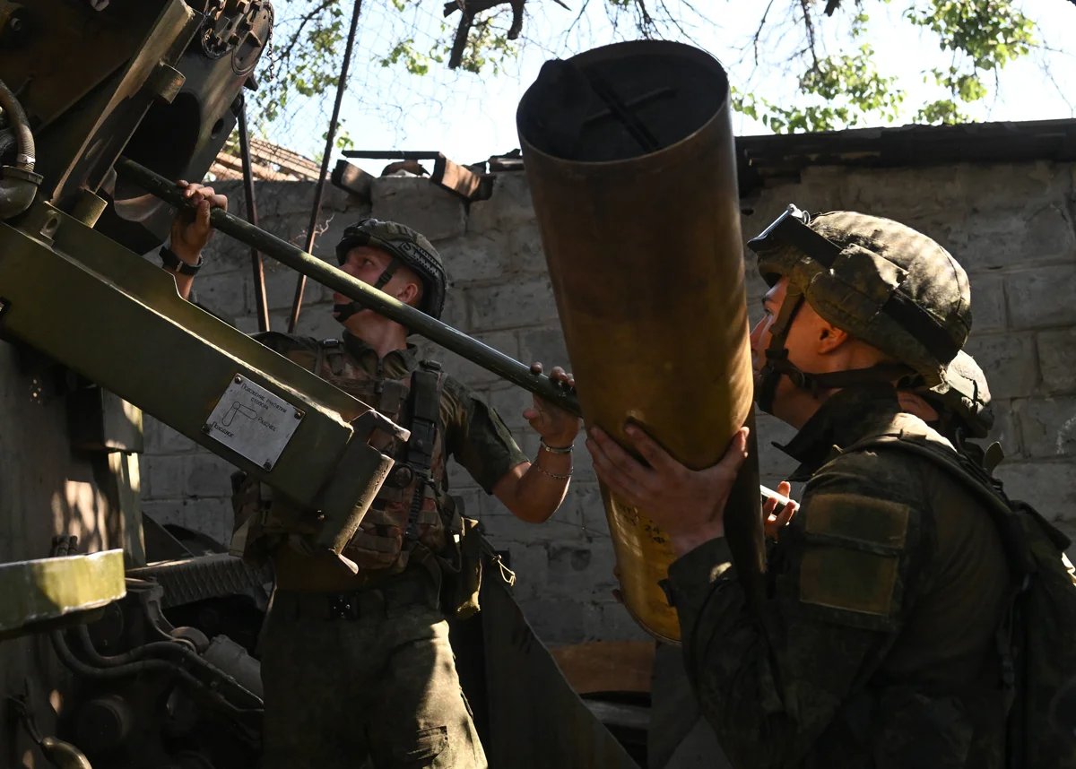 Russian servicemen near Avdiivka, Ukraine, 8 July 2024. Photo: Stanislav Krasilnikov / Sputnik / Imago Images / SNA / Scanpix / LETA