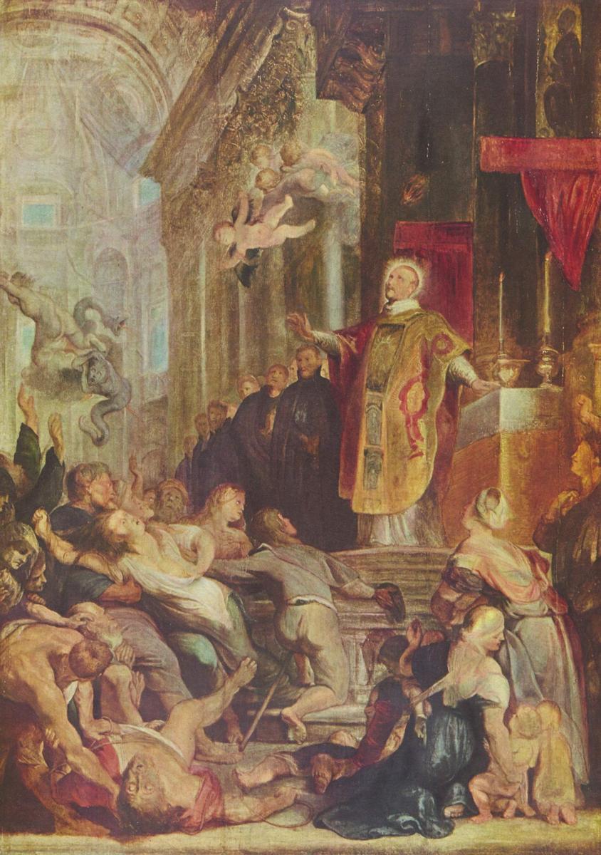 Питер Пауль Рубенс, «Чудеса св. Игнатия Лойолы». 1620—1621. Музей истории искусства, Вена. Фото:  Wikimedia Commons