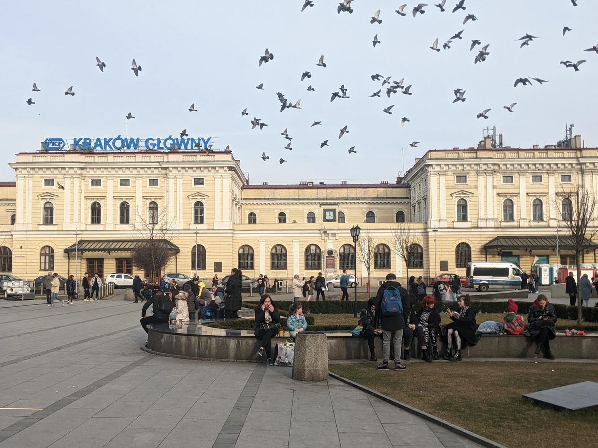 Вокзал Кракова. Фото: Анна Ефимова