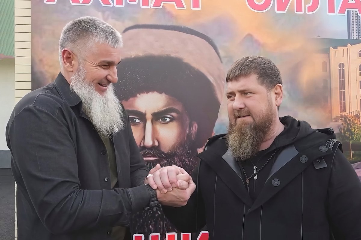 Руслан Геремеев и Рамзан Кадыров. Фото: Telegram-канал Рамзана Кадырова