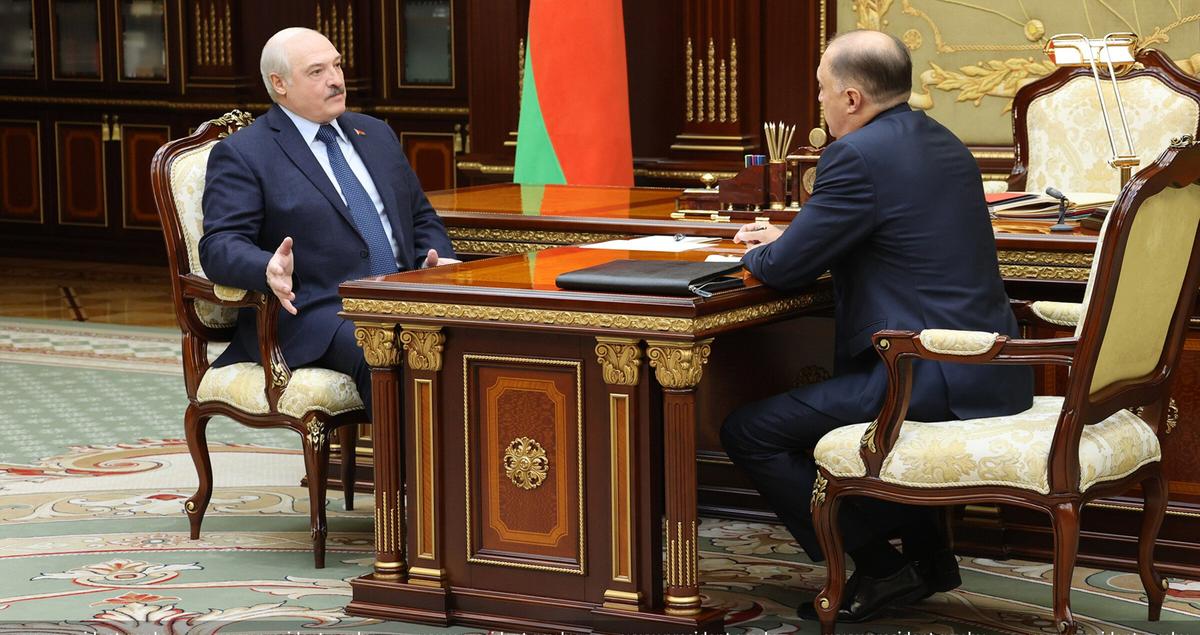 Александр Лукашенко и Александр Вольфович. Фото:  Сайт Президента