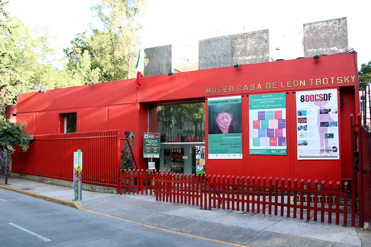 Дом в Мехико, где был убит Троцкий. Фото: Tonatiuh101 / Wikimedia