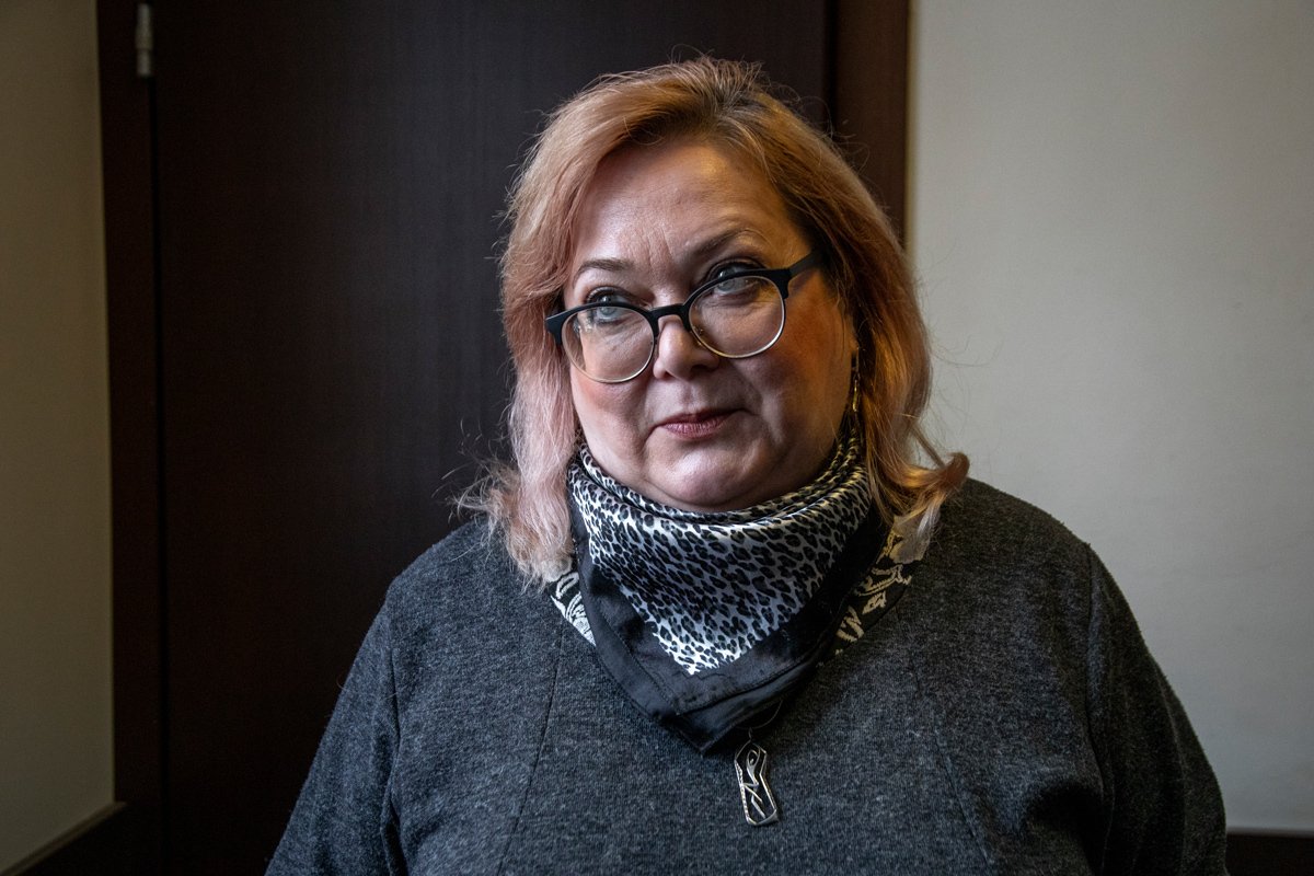 Вероника Карагодина, адвокат Александра Скобова. Фото: Дмитрий Цыганов